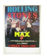 Rolling Stones Poster Diff The Larger Than Live - $17.98