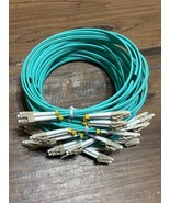 3m LC-LC Duplex 50/125 Multimode 10 Gb Fiber Patch Cable Aqua om3 - 0759 - $56.06