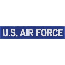 EagleEmblems PM3589 Patch-USAF,TAB (WHT/BLU) (Stitched) (1.125x5.5&#39;&#39;) - £7.26 GBP