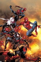 2 Marvel Spider-man Posters Spider-verse & Beyond Amazing Trends 22.4"x34" - $18.50