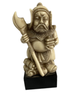 Vintage Wony  Ltd. Carved Warrior Figure, Made in Italy, Resin - $14.24
