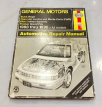 Haynes 1988 Thru 1995 General Motors Repair Manual Part Number 38010 - £10.93 GBP