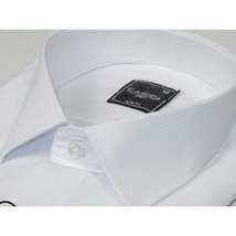 Men's Shirt By CASILA Turkey Cotton Blend Long Sleeves 502020-05 White Textured image 5