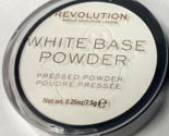 Revolution White Base Powder Pressed Powder With Mirror &amp; Applicator *Tw... - $21.91