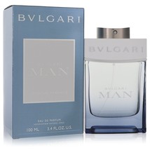 Bvlgari Man Glacial Essence by Bvlgari Eau De Parfum Spray 3.4 oz for Men - £114.57 GBP