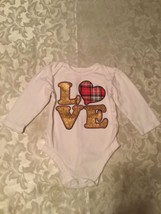 Girls-Size 3/6mo-Garanimals jumpsuit/jumper white&amp;red outfit-1 piece - $10.15