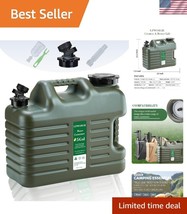 Leak-Proof 5 Gallon Camping Water Container - Portable Emergency Water S... - $60.00