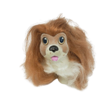 Vintage 1989 Hasbro Sweetie Pups Brown Springer Spaniel Puppy Dog Toy - £18.82 GBP