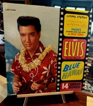 Elvis Presley Blue Hawaii  LP  RCA LPM 2426 Mono a new orthophonic  vg+/ ex - £35.23 GBP