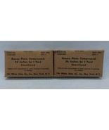 2 Pack 1950&#39;s War Bandage Gauze Plain Compressed 36&quot; X 1 Yard Lily White... - $27.14 CAD