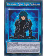 Forbidden Cyber Style Technique - SGX1-ENS07 - Common - 1st Edition Spee... - $0.98