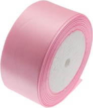 &quot;Charming Elegance: 2&quot; Red Fabric Ribbon - Ideal for Weddings, Bouquets,... - $19.75