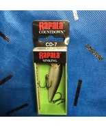 Rapala CD-7 Sinking Silver minnow countdown 2.75&quot; 1/4 oz 5&#39;-8&#39; - $266.66 MXN
