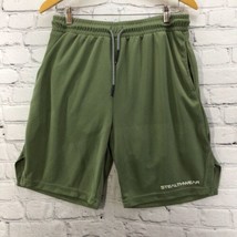 Stealthwear Athletic Shorts Mens Sz 32 Green Lined  - $15.84