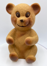 Vintage Bear Rubber Children&#39;s Soap Dish-Toy holder April Showers Bear 1960&#39;s - $7.59