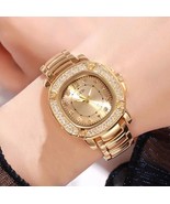 Reloj de lujo para mujer, pulsera de acero inoxidable a la moda, resistente - £26.72 GBP