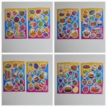 24 Sheets Easter Egg Basket Eggs Assorted Stickers for Kids Classroom - £3.07 GBP