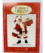 Department 56 Possible Dreams Santa Claus“What’s In The Box?”Clothtique ... - $1,190.63 MXN