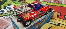 (Tested) NOS Vintage Mystery Bump N Go Big Machine Battery Operated Race... - $125.00