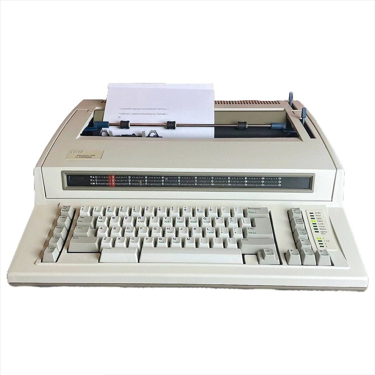 IBM Wheelwriter 1000 Typewriter - $574.20 IBM Wheelwriter 1000 Typewriter - $574.20