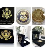 US Special Agent CIA Central Intelligence Agency Challenge Coin USA Case - $476.85 MXN