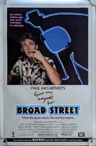 Give My Regards to Broad Street Original 1984 Vintage One Sheet Poster - £398.21 GBP