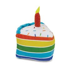 MPP Dog Plush Sweet Treats Birthday Cake Cupcake or Ice Cream Cone Squeaker Exci - £11.28 GBP+