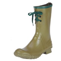 Men&#39;s Northerner/Servus #21802 Insulated 3-Eyelet Mid Pac olive rubber boot - £115.10 GBP