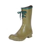 Men's Northerner/Servus #21802 Insulated 3-Eyelet Mid Pac olive rubber boot - $144.00