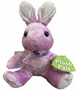 Kids of America Plush Pals Pink Easter Bunny 2002 Mini Size 6 Inch Velou... - $281.78 MXN