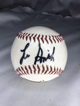 Lee Smith autographed baseball Cubs Cardinals Red Sox Angels Expos Hall Of Fame - £17.21 GBP