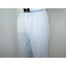 Men 2pc Walking Leisure Suit Short Sleeves By DREAMS 256 Solid White New image 10
