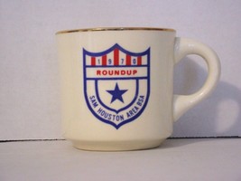 BSA 1970&#39;s Boy Scout Coffee Mug Cup Sam Houston Area Council 1970 Roundup - £3.68 GBP