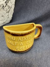 Vintage Chicago Souvenir Half a Cup of Coffee Mug - $8.91