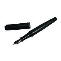Monteverde Invincia Deluxe Black Fountain Pen, Medium Nib (MV41295 M NIB) - $124.95