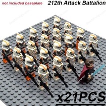 21pcs Star Wars 212th Attack Battalion Minifigures Toys Gifts - £39.85 GBP