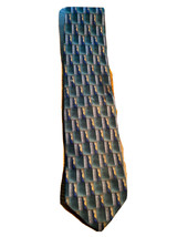 J.Z. Richards For Nordstrom Vintage Men’s Green Blue Geometric Silk Desi... - £11.33 GBP