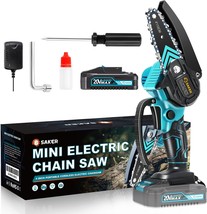 Saker Mini Chainsaw: A Handy, Cordless, Portable Electric Chainsaw For - $51.98
