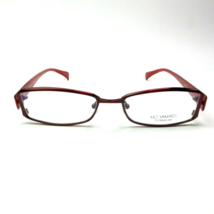 KIO YAMATO Titanium EYEGLASSES KT-266 scarlet red frane - £196.26 GBP