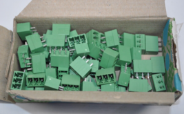 Lot of 64 NEW PHOENIX CONTACT 3-Pos Terminal Blocks MCV 1,5/3-G-3,81 - 1... - $54.44