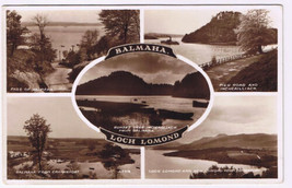 Postcard Balmaha Scotland UK Loch Lomond Multi View - £2.34 GBP