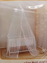 Baby Bed Mosquito Net Mesh Dome Curtain Net for Toddler Crib Cot Canopy ... - $8.99