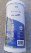Aquaboon Premium Carbon Block 5 Micron Filter Cartridge 10&quot; x 4.5&quot; - £13.41 GBP