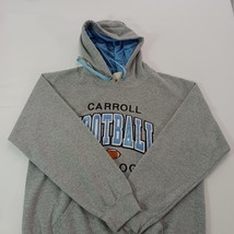NEFF Carroll Football Bulldog Hoodie Men's Size Medium Gray Pullover Sweatshirt image 12
