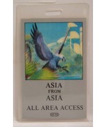 ASIA / YES / EMERSON LAKE PALMER - ORIGINAL LAMINATE TOUR BACKSTAGE PASS - $20.00