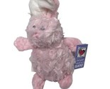 Ganz Pink Swirl Bean Bag Boddy Bunny Plush NWT - £11.55 GBP