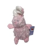 Ganz Pink Swirl Bean Bag Boddy Bunny Plush NWT - £11.38 GBP