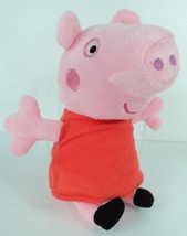 2003 Peppa Pig in Red Dress - Plush - 8" - Nice! - $10.59