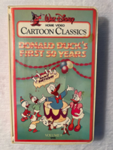 Walt Disney Donald Duck - Donald Duck’s First 50 Years Vol. 9 (VHS 1984) - £11.68 GBP