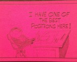 1970s Postcard Vagabond Creations Humor Novelty Comic I Have The Best Po... - $3.91